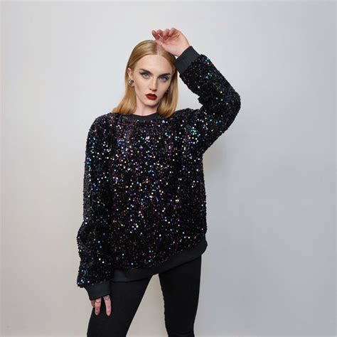 Sparkly Black Sweater