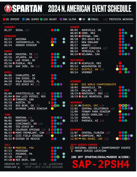 spartan race 2024 schedule