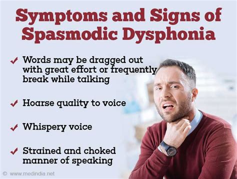 spasmodic dysphonia patient handout