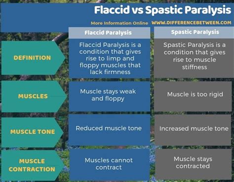 spastic vs flaccid