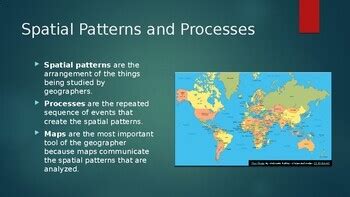 spatial patterns ap human geography example