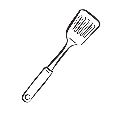 Spatula Line Art