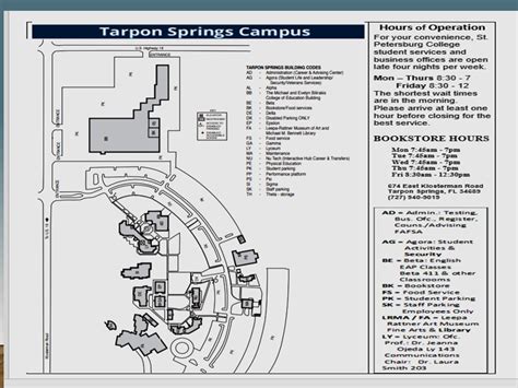 Spc Tarpon Campus Map