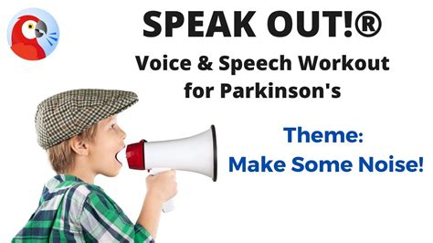 speak out for parkinson's