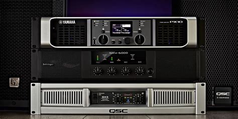 Speaker Amp Types