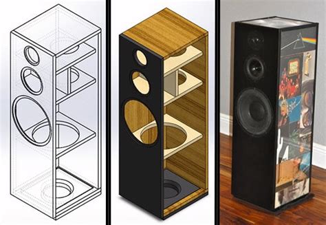 Speaker Box Layout Design