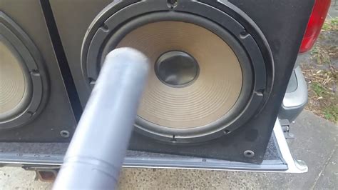 Speaker Cone Not Moving