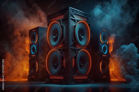 Speaker Dj Background