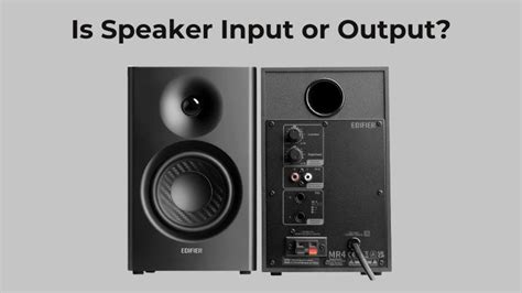 Speaker Is Output