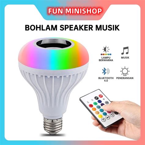 Speaker Lampu Bluetooth