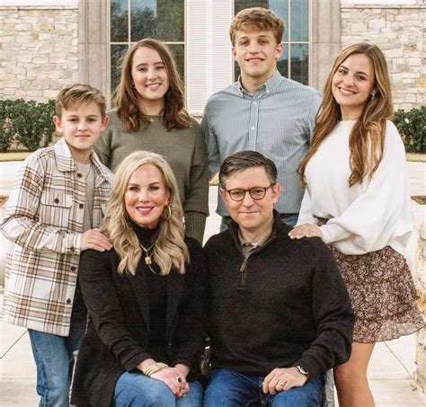 speaker mike johnson and family