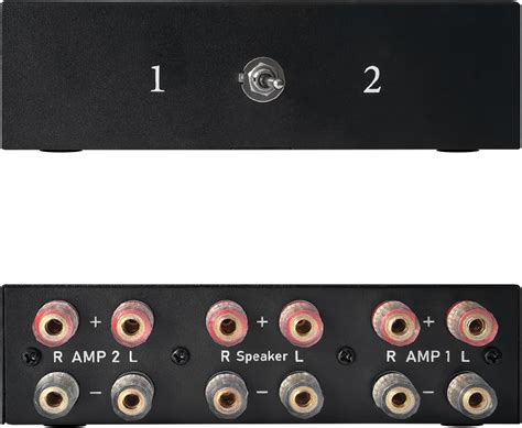 Speaker Selector To Amplifier