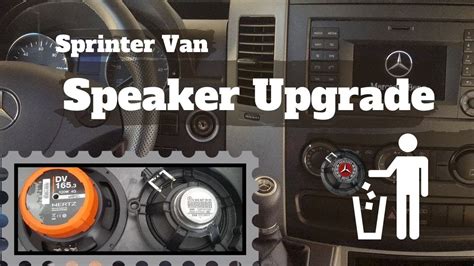 Speaker Upgrade Sprinter Van
