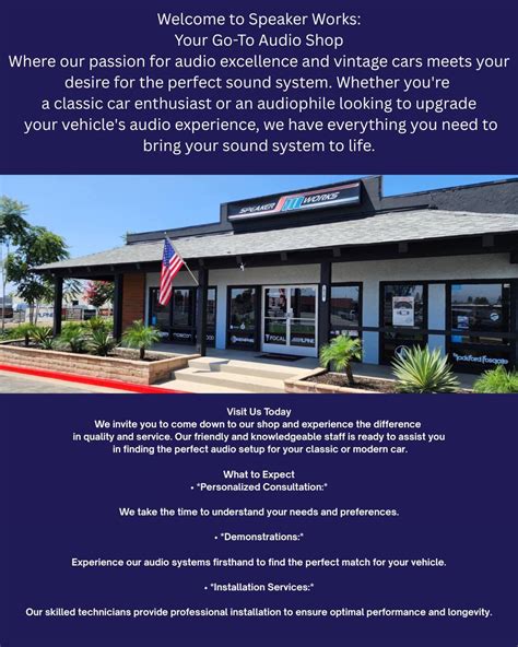 Speaker Works Orange Ca