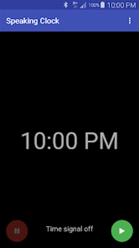 Speaking Clock Three Network