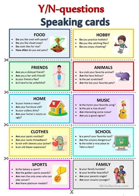 speaking exercises for esl beginners