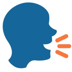 speaking head emoji discord