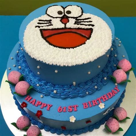 Cheering Doraemon Cake MyFlowerTree