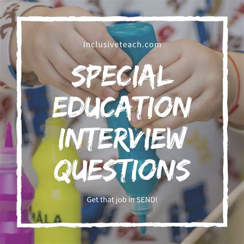 Special Education Teacher Interview Questions (With images) Teacher