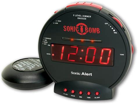 special alarm clocks for deep sleepers