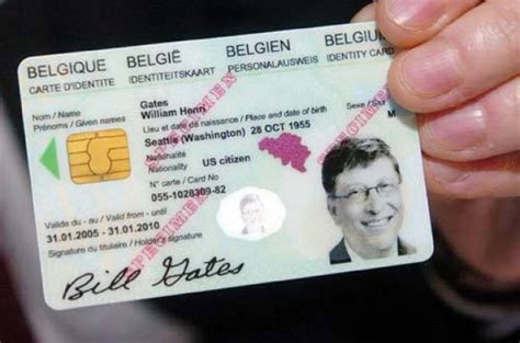 special identity card belgium