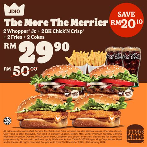 special offers at burger king