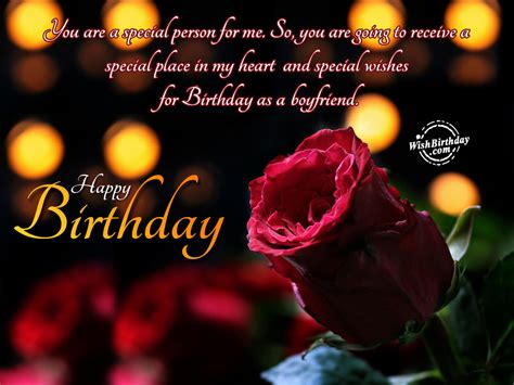 special person special birthday wishes