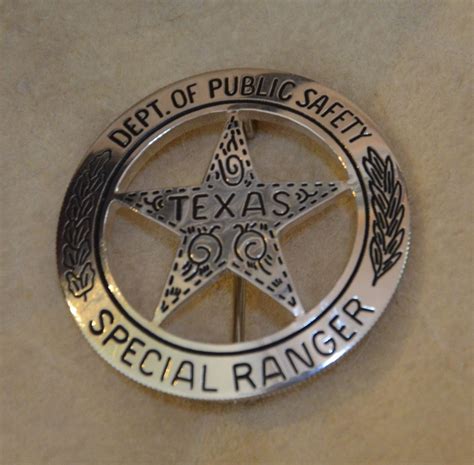 special texas ranger badge