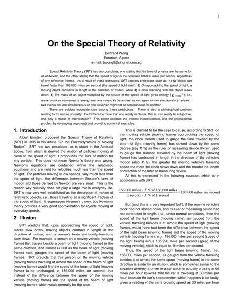 special theory of relativity problems and solutions pdf