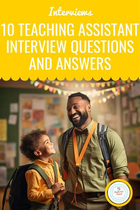 Teaching Assistant Job Interview Questions and Answers YouTube