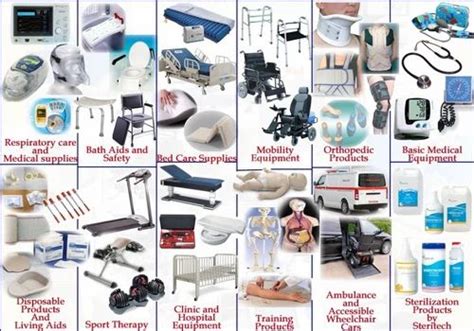 specialized medical equipment and supplies
