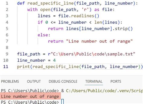 specific of This line
