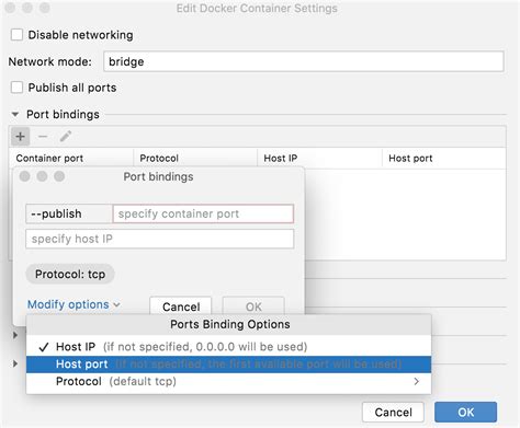 Specify Port In Docker Run