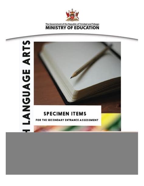 Specimen Ela Definition