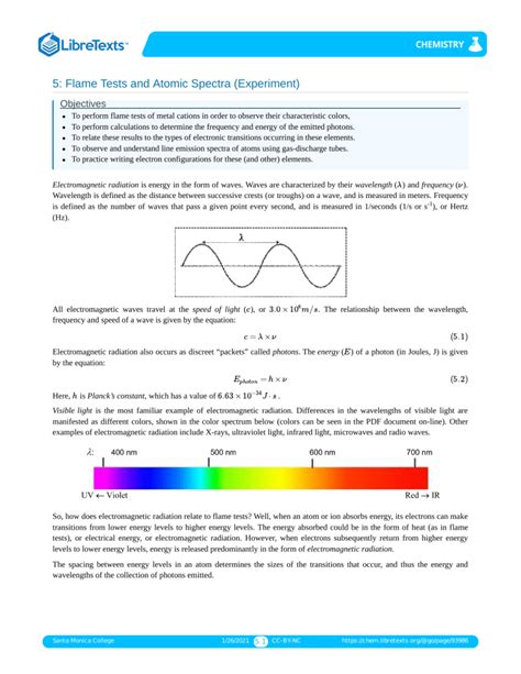 Spectra Lab Manual