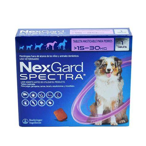 Antiparasitario Nexgard Spectra Perros (una Tableta) 3.5 7 Mercado