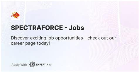 Unlock Endless Opportunities with Spectraforce Careers Today