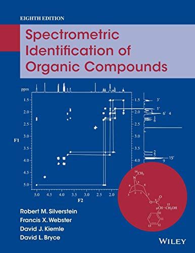 spectrometric ident of organic compounds