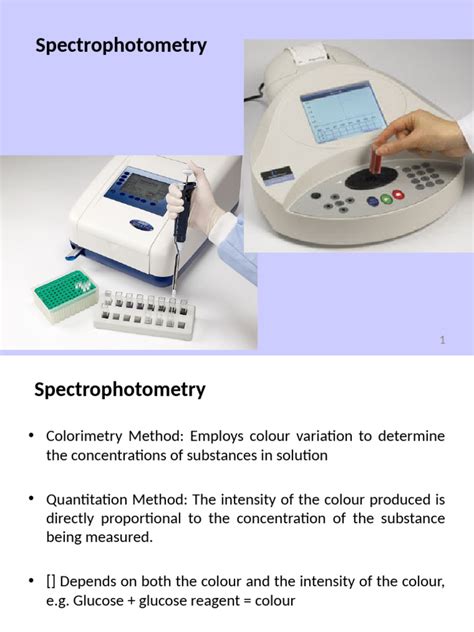 Spectrophotometry Pdf