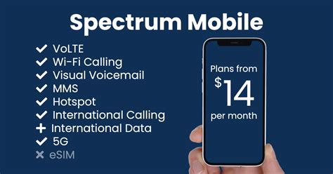 spectrum cell phone plans for seniors