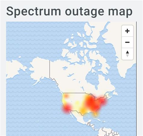 spectrum down map