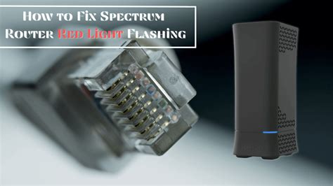 Spectrum Internet Flashing Red