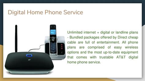spectrum landline phone plans for seniors