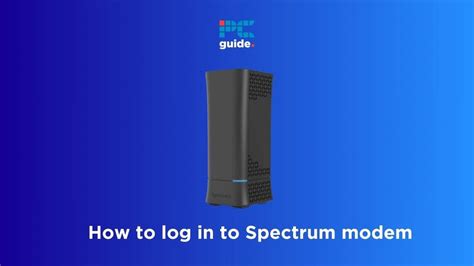 Spectrum Modem Login Reddit