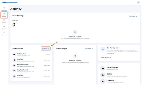 spectrum online appointment