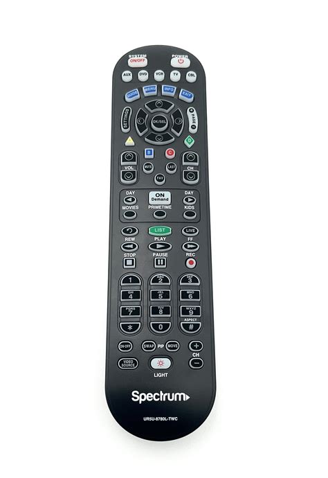 Spectrum Charter Time Warner Universal Remote Control UR5U8780L Free