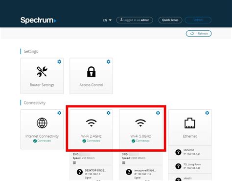 spectrum router firewall settings