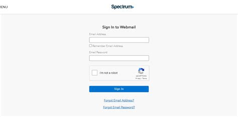 spectrum time warner cable email login