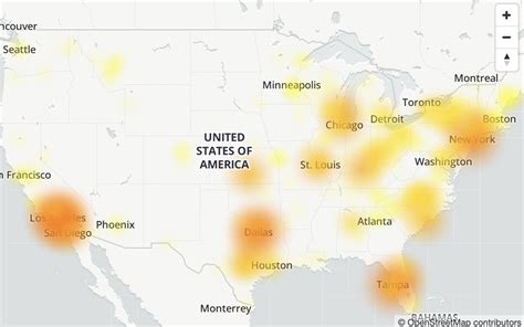 spectrum tv outage map michigan