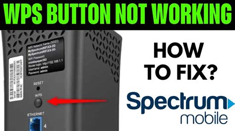 Wps Button On Router Spectrum Quick Connect Guide ShoukhinTech